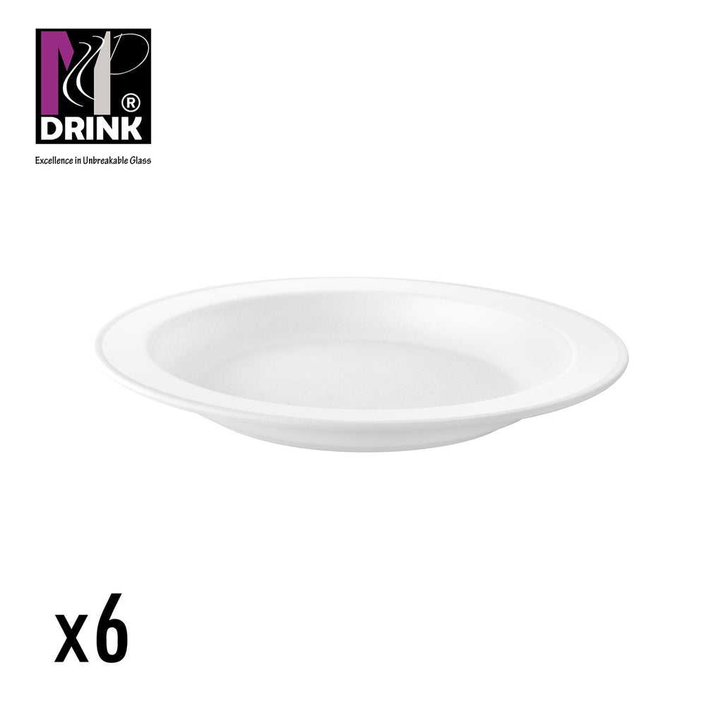 Plate Ø 248 Soup Set of 6 Polypropylene