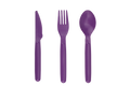 Couverts - 6 Couteaux, 6 Cuillères, 6 Fourchettes Polypropylène