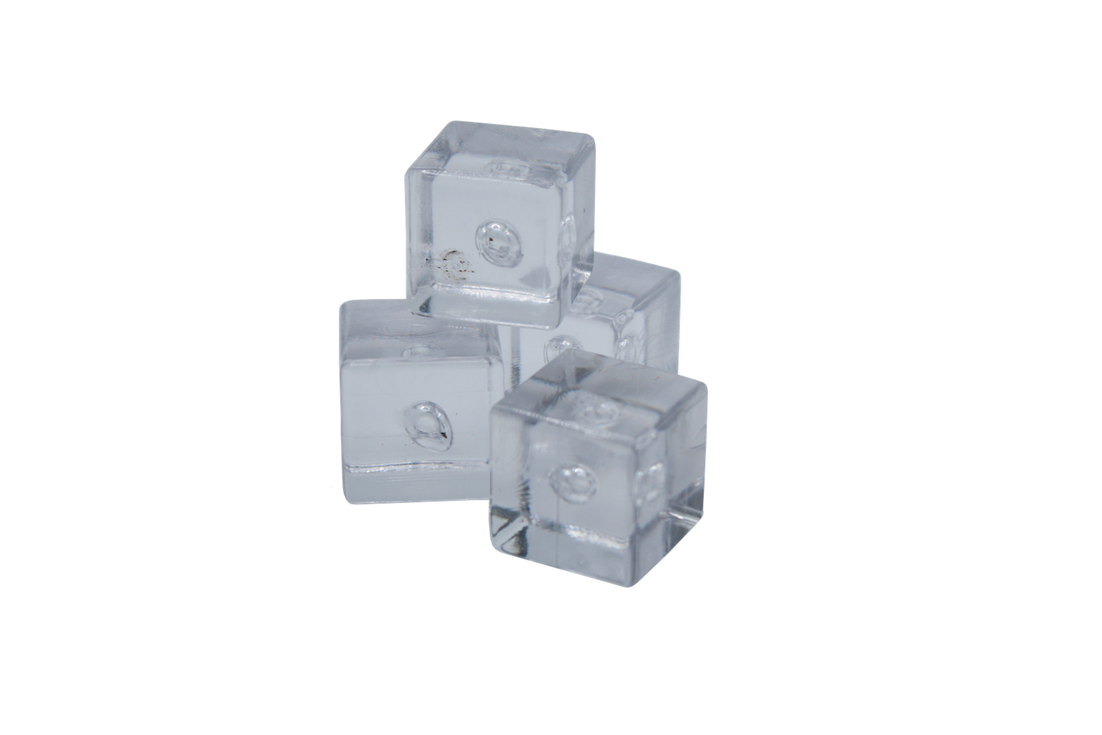 Glaçons en polycarbonate, lot de 72