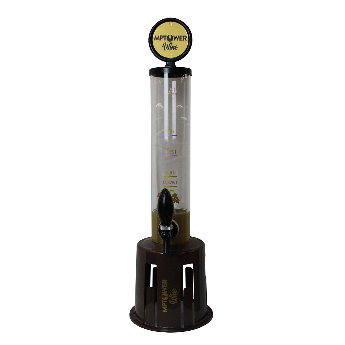 Dispensador de Bebidas Portátil MPTower Wine (+ 6 Vinho Branco Túlipa)