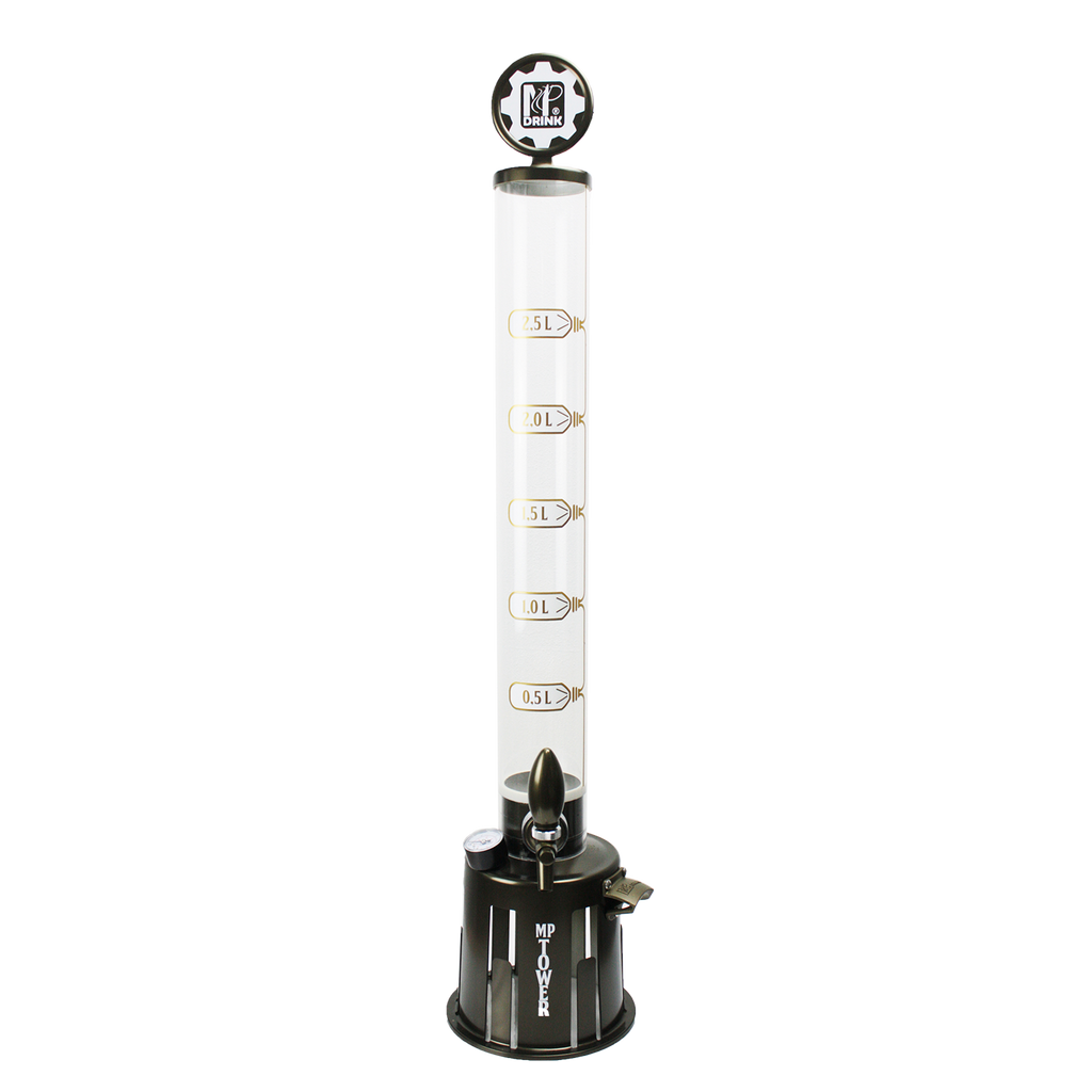 Distributeur de Boissons Portable MPTower Steampunk (+ 6 Pluton 20 cl)