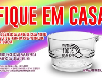 Chávenas Solidárias para Ajudar a Cruz Vermelha Portuguesa
