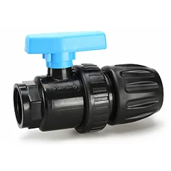 Single union transition quick coupling ball valves F/F  2"X63
