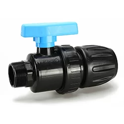 Vannes de transition M/F p/ tuyaux en PE - simple union 1"X32