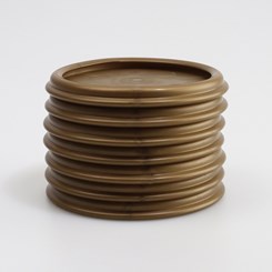 Base Antidérapante 73 mm Doré Lot de 6