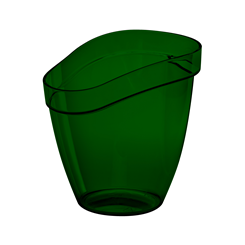 Balde Gelo Simples Verde Escuro