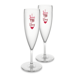 Cálice Espumante Terra 16 Cl - Valentine's Day (set of 2)