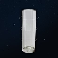 Saturne Cristal (set of 6)